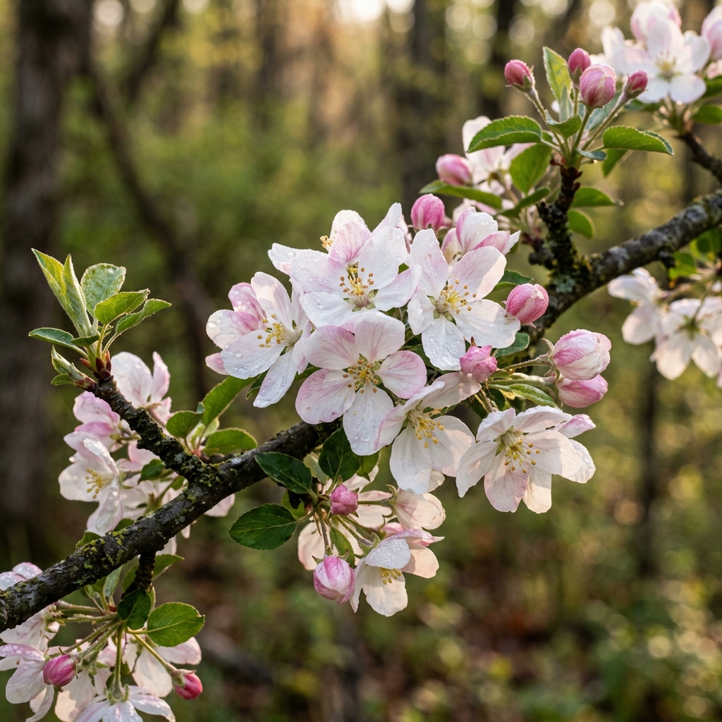 Apple blossoms